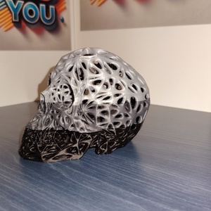 3D-nyomtatott Voronoi koponya - otthon & életmód - dekoráció - asztal és polc dekoráció - asztaldísz - Meska.hu