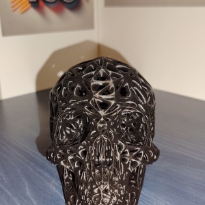 3D-nyomtatott Voronoi koponya - Meska.hu