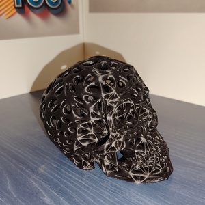 3D-nyomtatott Voronoi koponya - otthon & életmód - dekoráció - asztal és polc dekoráció - asztaldísz - Meska.hu