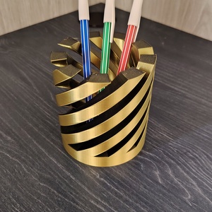 3D-nyomtatott asztali tolltartó - otthon & életmód - papír, írószer - tolltartó & ceruzatekercs - Meska.hu