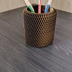 3D-nyomtatott asztali tolltartó, Otthon & Életmód, Papír, írószer, Tolltartó & Ceruzatekercs, Mindenmás, MESKA