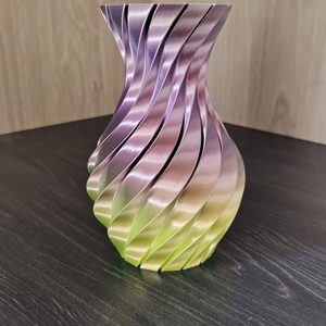 3d nyomtatott, elegáns váza - otthon & életmód - dekoráció - virágdísz és tartó - váza - Meska.hu