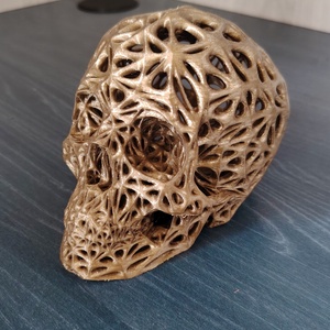 3d nyomtatott koponya - otthon & életmód - dekoráció - dísztárgy - Meska.hu