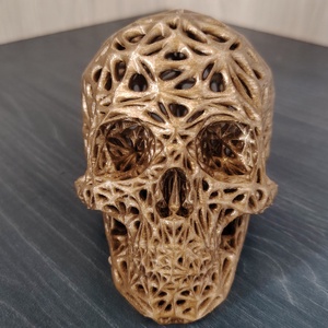 3d nyomtatott koponya - otthon & életmód - dekoráció - dísztárgy - Meska.hu