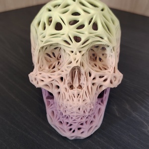 3d nyomtatott koponya - otthon & életmód - dekoráció - dísztárgy - Meska.hu