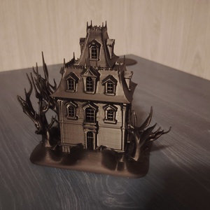 Az Addams Család háza - otthon & életmód - dekoráció - halloween - halloweeni asztaldísz - Meska.hu