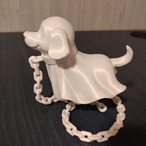 Lebegő szellemkutya - otthon & életmód - dekoráció - halloween - halloweeni figurák - Meska.hu