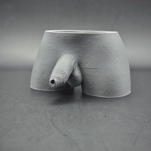 Férfi torzó kaspó (szakszerű vízelvezetéssel) :) - otthon & életmód - dekoráció - virágdísz és tartó - cserép & kaspó - Meska.hu