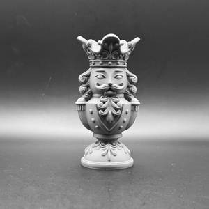 Diótörő mini mellszobor, Karácsony, Karácsonyi lakásdekoráció, Karácsonyi lakásdíszek, , MESKA