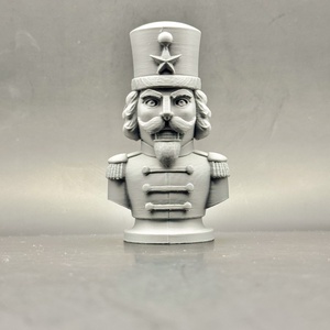 Diótörő katona mellszobor - karácsony - karácsonyi lakásdekoráció - karácsonyi lakásdíszek - Meska.hu