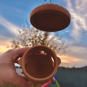 Makk alakú madáretető - otthon & életmód - ház & kert - madáretető & itató - Meska.hu