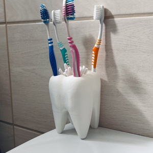 Fog alakú fogkefe tartó, Otthon & Életmód, Fürdőszoba, Fogkefetartó, , MESKA