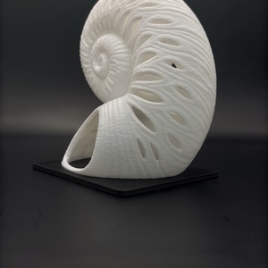 Spirál csigaház mécsestartó � varázslatos hangulatfény - otthon & életmód - lámpa - hangulatlámpa - Meska.hu