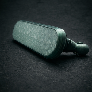 Zen Buddha füstölőtartó � mélyzöld csillogó dísz, meditációs lakásdekor - otthon & életmód - dekoráció - spiritualitás - füstölő és füstölőtartó - Meska.hu