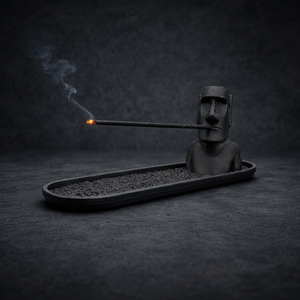 Moai füstölőtartó - otthon & életmód - dekoráció - spiritualitás - füstölő és füstölőtartó - Meska.hu