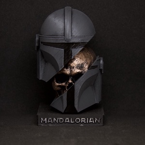 Star Wars Mandalorian szobor  - Meska.hu