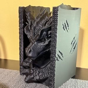 Forth Wings/ Sárkány könyvtámasz, Otthon & Életmód, Dekoráció, Asztal és polc dekoráció, Könyvtámasz, Mindenmás, Forth Wings/ Sárkány könyvtámasz, MESKA