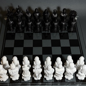 Star Wars sakkészlet - játék & sport - táblajáték és kártyajáték - sakk - Meska.hu