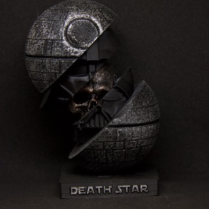 Star Wars szobrok Death Star, Death Trooper, Mandalorian és Stormtrooper - kellékek & szerszámok - dekorációs kellékek - figurák - Meska.hu