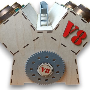V8 Motor sörtartó  Ahol a sör találkozik a benzingőzzel!, Otthon & Életmód, Konyhafelszerelés, tálalás, Italos kellékek, Sörtartó, Gravírozás, pirográfia, MESKA