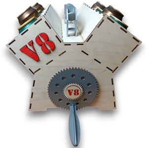 V8 Motor sörtartó  Ahol a sör találkozik a benzingőzzel! - otthon & életmód - konyhafelszerelés, tálalás - italos kellékek - sörtartó - Meska.hu