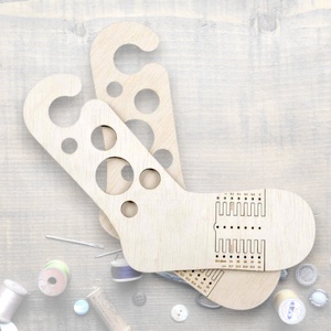 Univerzális Fa Zokni Blokkoló: Tökéletes Forma a Kötött Csodáknak, Kellékek & szerszámok, Szerszámok, eszközök, Eszköz kötéshez, horgoláshoz, Famegmunkálás, MESKA