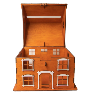 Esküvői pénzátadó házikó, nászajándék, pénzgyűjtő doboz, személyre szabható - esküvő - emlék & ajándék - nászajándék - nászajándék gyűjtők - Meska.hu