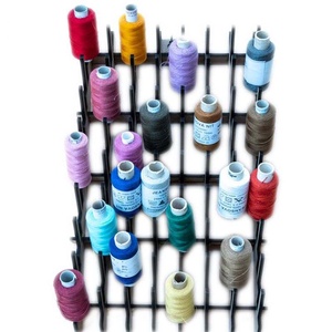 Cérnatartó állvány, 72 normál méretű spulni cérnához - otthon & életmód - lakástextil - varrókellék - Meska.hu