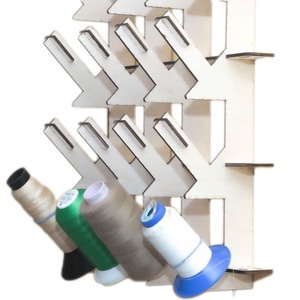 Cérnatartó fali állvány, 30x38cm, nagy kúpos kiszerelésű cérnákhoz, 16 spulni, Otthon & Életmód, Lakástextil, Varrókellék, , MESKA