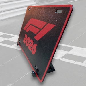 3D Nyomtatott FIA Formula 1 Asztali Dísz � Hivatalos 2026-os Logóval - esküvő - dekoráció - asztaldísz - Meska.hu