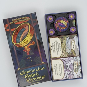Gyűrűk ura társasjáték token tartó - játék & sport - táblajáték és kártyajáték - társasjátékok - Meska.hu