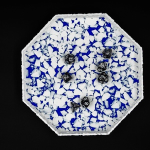 Jégkorszak dobókocka tálca  - játék & sport - táblajáték és kártyajáték - társasjátékok - Meska.hu