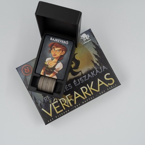 Vérfarkas társasjáték utazó doboz - játék & sport - táblajáték és kártyajáték - társasjátékok - Meska.hu