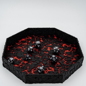 Láva dobókocka tálca - Meska.hu