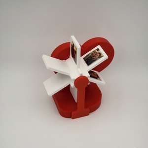 Valentin-napi forgatható kép tartó, Otthon & Életmód, Dekoráció, Kép & Falikép, Képkeret, Mindenmás, MESKA