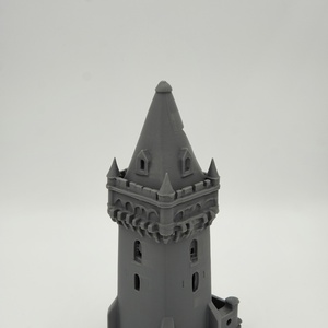 Rusztikus Kastély dobókocka torony - játék & sport - táblajáték és kártyajáték - társasjátékok - dobókocka - Meska.hu