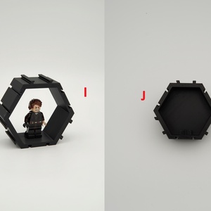 Star Wars - LEGO moduláris minifigura tartó - otthon & életmód - tárolás & rendszerezés - fali tároló - Meska.hu