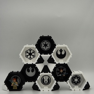 STAR WARS - LEGO moduláris minifigura tartó (hexa) - otthon & életmód - tárolás & rendszerezés - fali tároló - Meska.hu