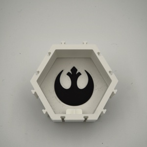 STAR WARS - LEGO moduláris minifigura tartó (hexa), Otthon & Életmód, Tárolás & Rendszerezés, Fali tároló, Mindenmás, MESKA