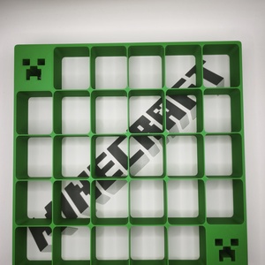 Minecraft Kinder Joy figura tartó - otthon & életmód - tárolás & rendszerezés - íróasztali tároló - Meska.hu