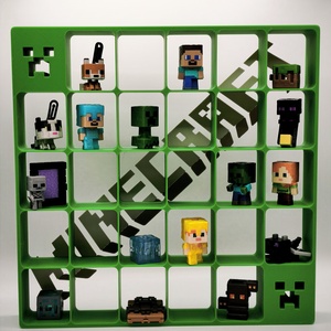 Minecraft Kinder Joy figura tartó, Otthon & Életmód, Tárolás & Rendszerezés, Íróasztali tároló, Mindenmás, MESKA