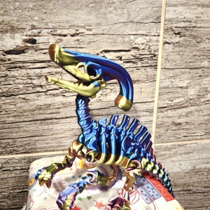 Csontváz dinó Parasaurolophus - játék & sport - plüssállat & játékfigura - plüss dínók - Meska.hu