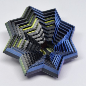 3d fidget csillag  - játék & sport - készségfejlesztő és logikai játék - oktató játékok - Meska.hu