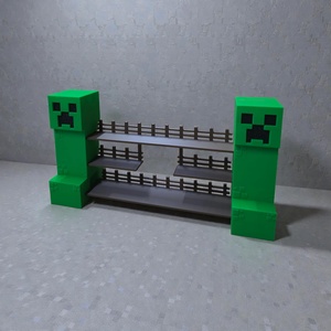 Minecraft figura tartó - otthon & életmód - tárolás & rendszerezés - íróasztali tároló - Meska.hu