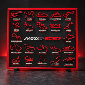 MotoGp  2027-es versenynaptár  - Meska.hu