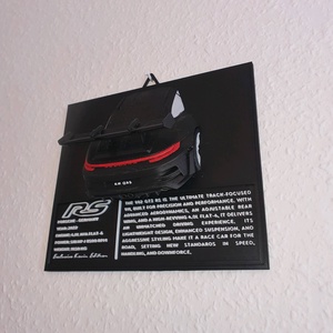 Porsche 992 GT3 RS fali 3D kép - otthon & életmód - dekoráció - kép & falikép - 3d képek - Meska.hu