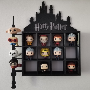 Harry Potter Funko pop! tartó(mini) - otthon & életmód - dekoráció - fali és függő dekoráció - falra akasztható dekor - Meska.hu