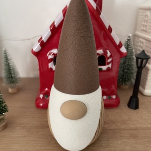 Karácsonyi dekor manó (14cm magas) - Meska.hu