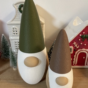 Karácsonyi dekoratív manó (19 cm magas) - karácsony - karácsonyi lakásdekoráció - karácsonyi manók, figurák - Meska.hu