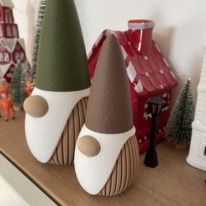 Karácsonyi dekoratív manó (19 cm magas) - karácsony - karácsonyi lakásdekoráció - karácsonyi manók, figurák - Meska.hu